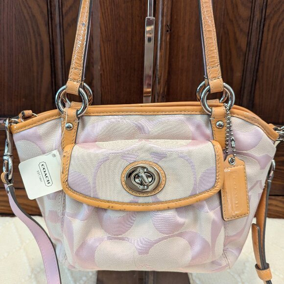Coach Handbags - Coach Vintage Small Pink Bag NWT